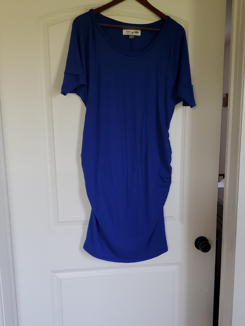 Old Navy Maternity Royal Blue Scoop Neck Dress